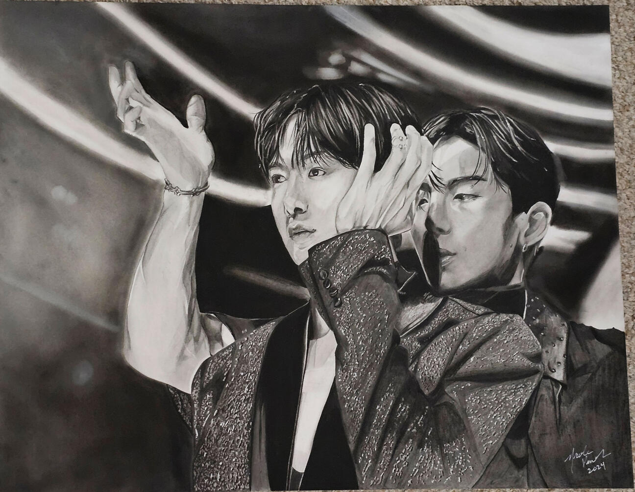 Graphite on Vellum 18 x 24